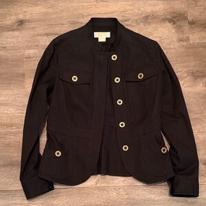 Black Button-Up Jacket